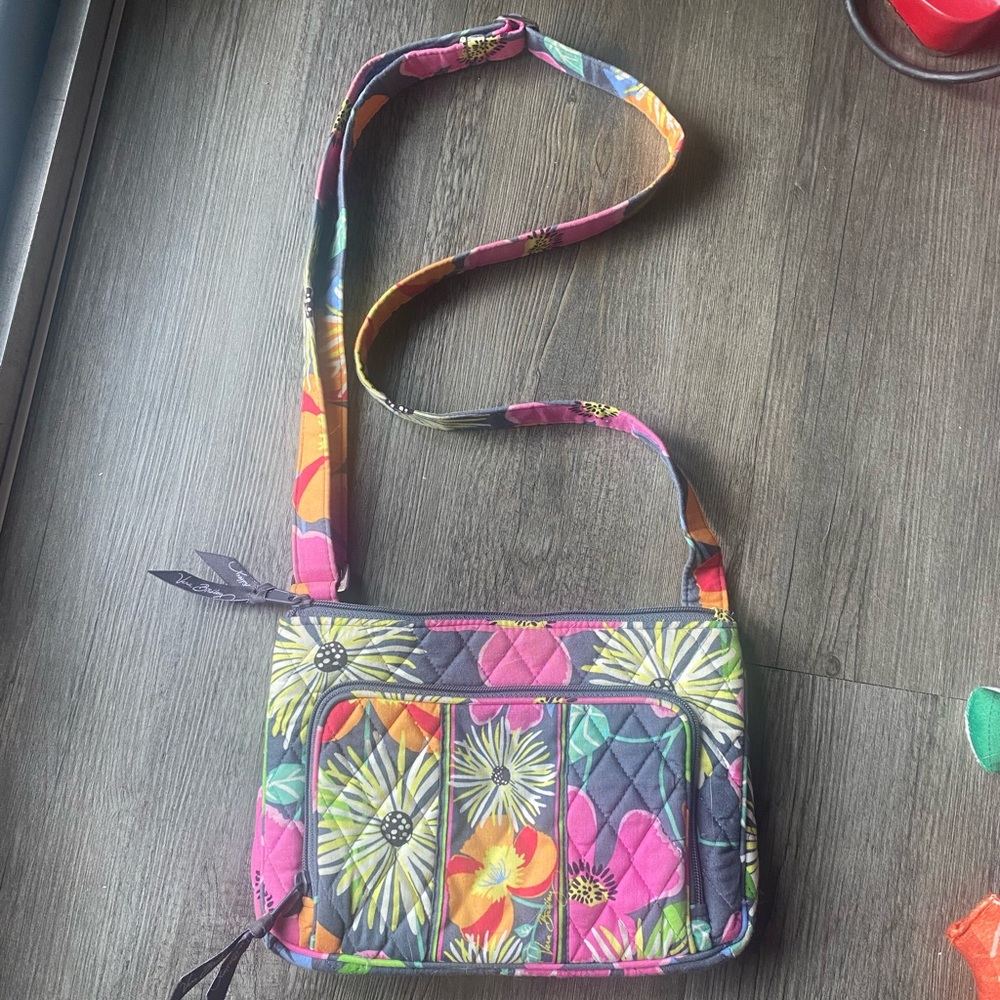 Vera Bradley Floral Crossbody - Retired Pattern